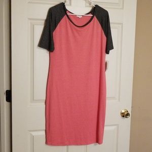 LuLaRoe Julia Dress size L